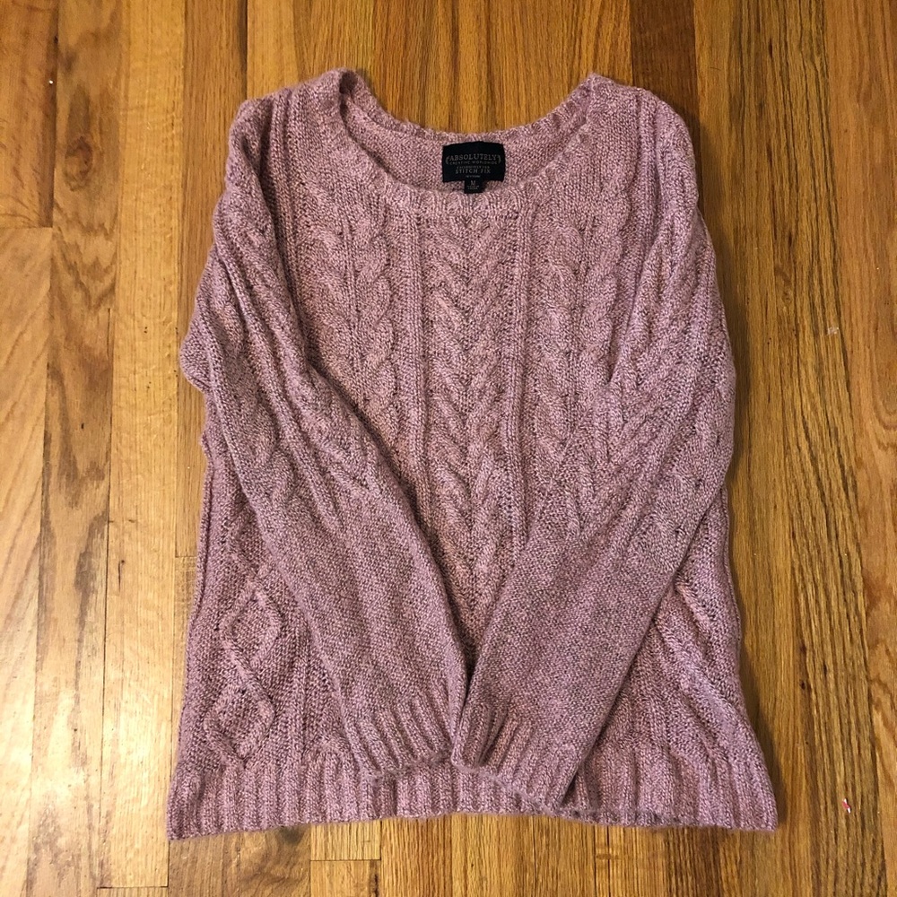 Stitchfix Dusty Pink Knit Sweater
